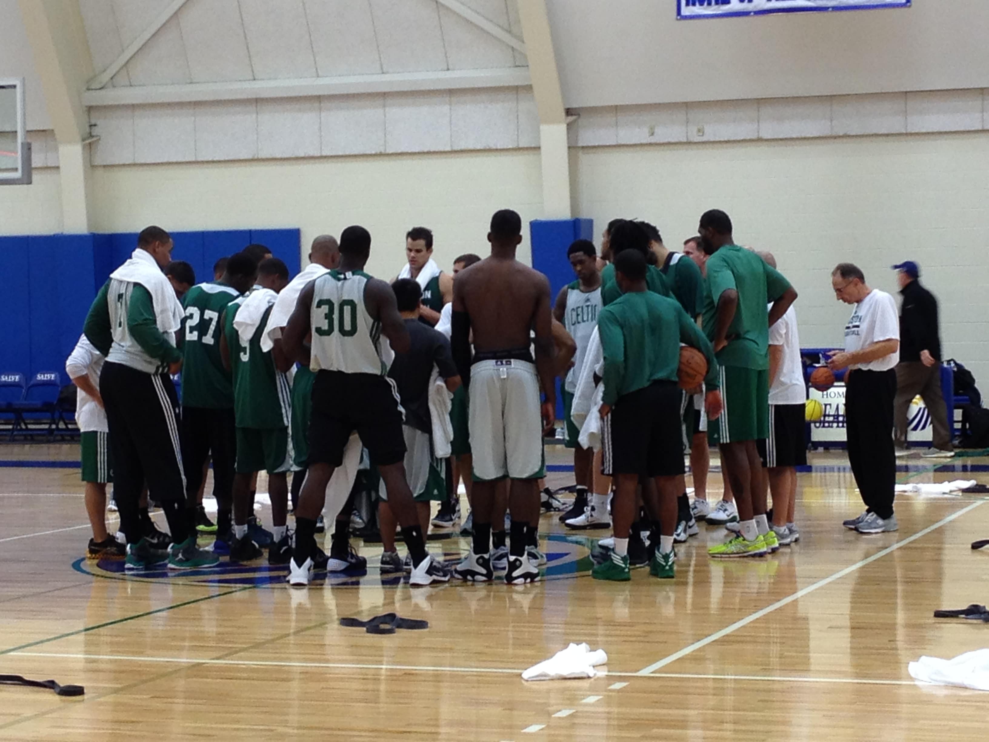 Salve Regina Hosts Boston Celtics Training Camp